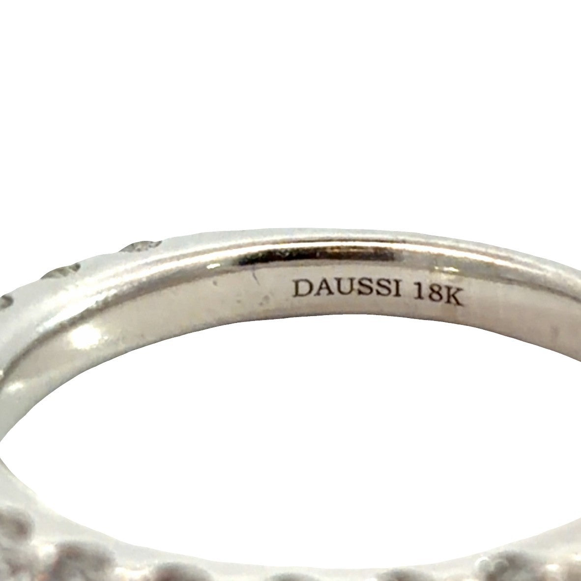 18K White Gold 13 Diamond 0.78cttw Wedding Band Ring7