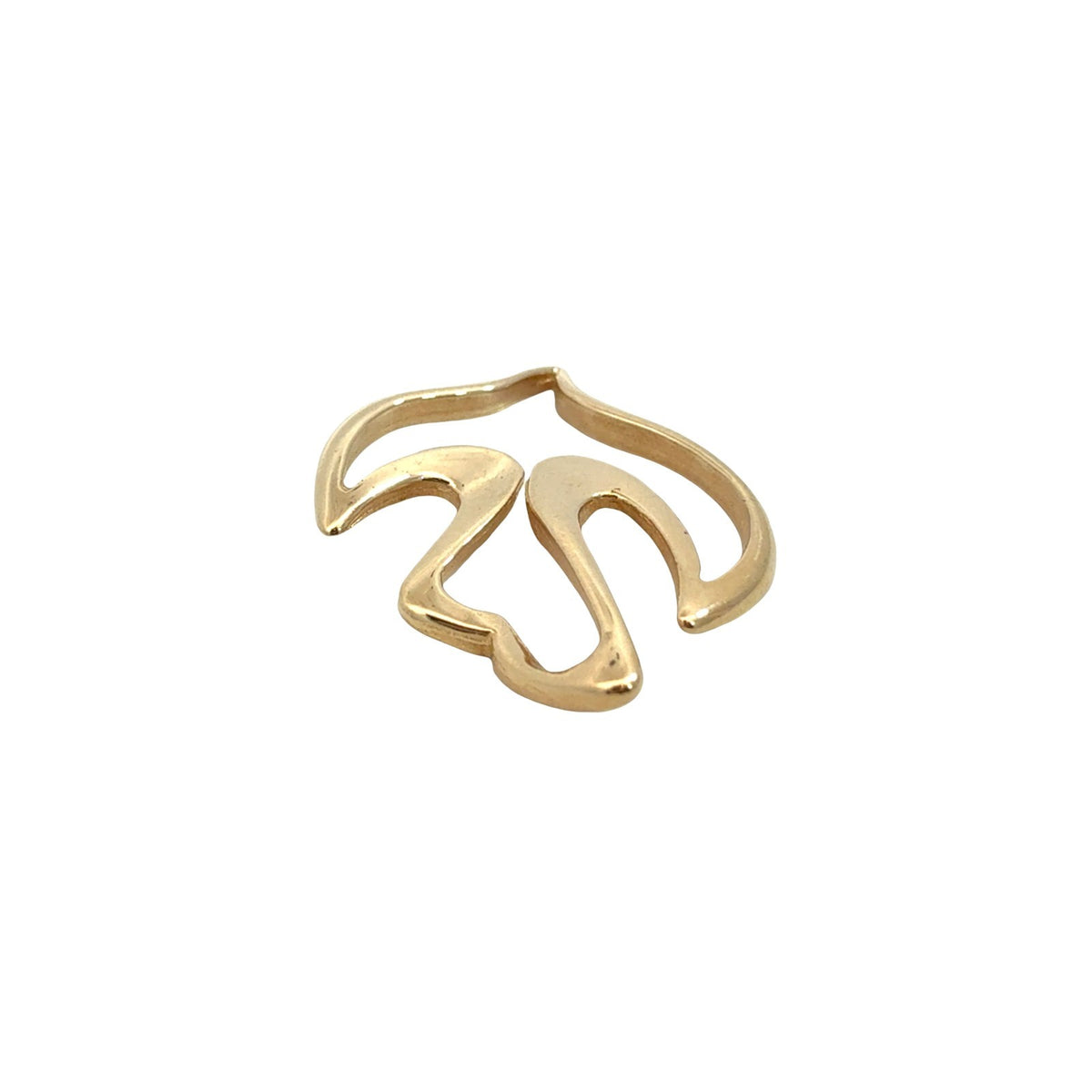 James Avery 14k Yellow Gold Openwork Dove Pendant2
