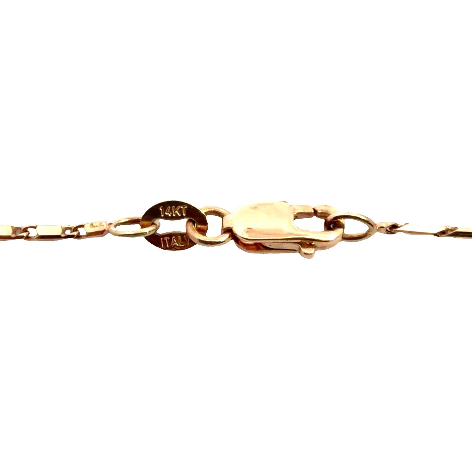 14k Rose Gold Chain Necklace with 7.18ctw Purple Chalcedony and 0.69ctw Diamond5