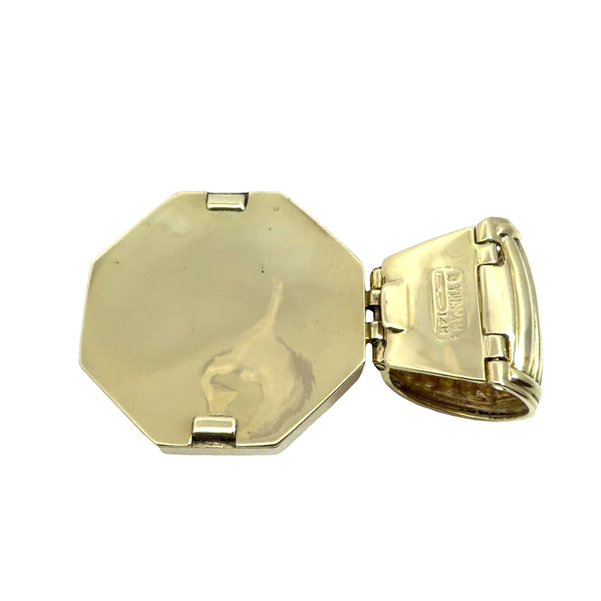 David Yurman 14k Yellow Gold Pendant with Tourmaline4