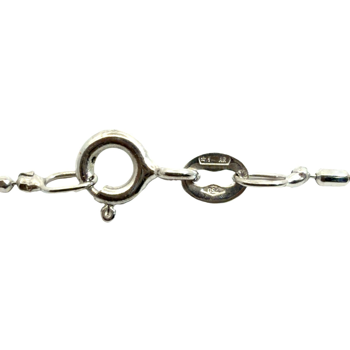 Vintage 18k White Gold 0.28ctw Necklace 16.5"4