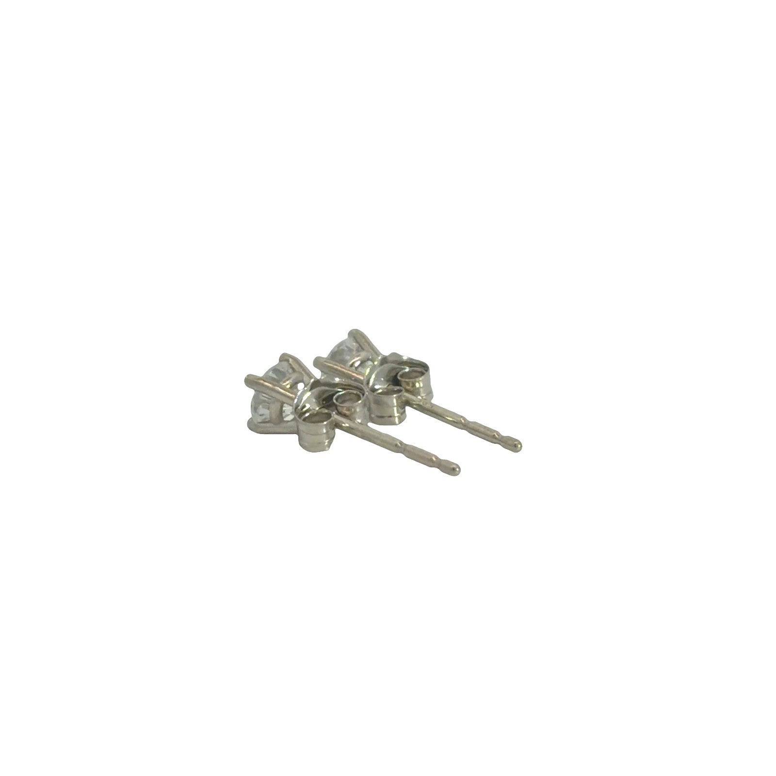 14k White Gold 0.36cttw Lab Created Diamond Stud Earrings4