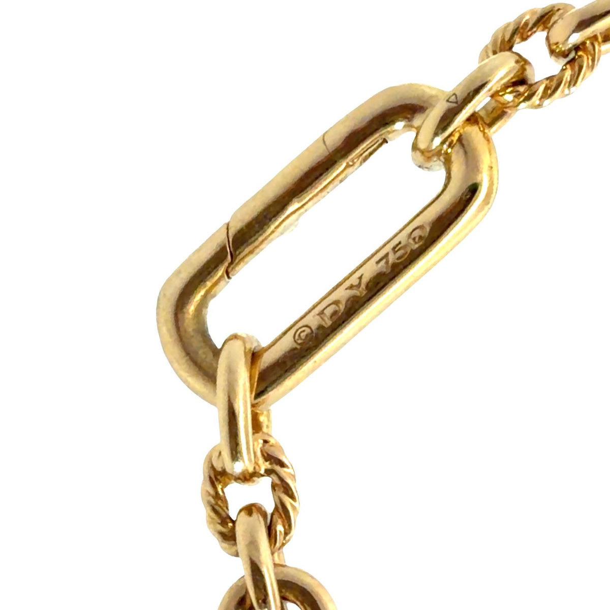 David Yurman 18k Yellow Gold Lexington Chain Necklace 17.5"6