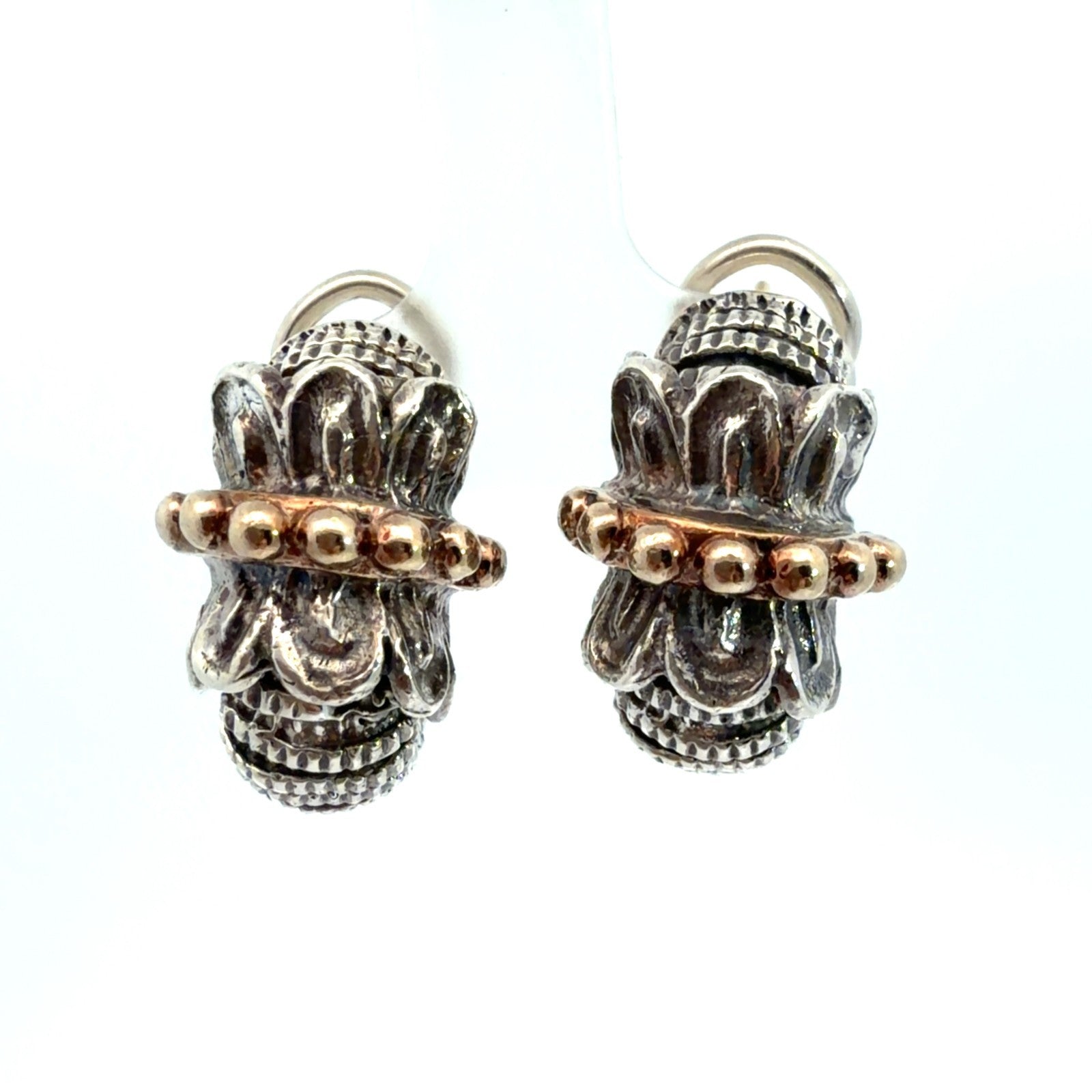 Alwand Vahan Sterling Silver 14k Yellow Gold Butterfly Earrings0