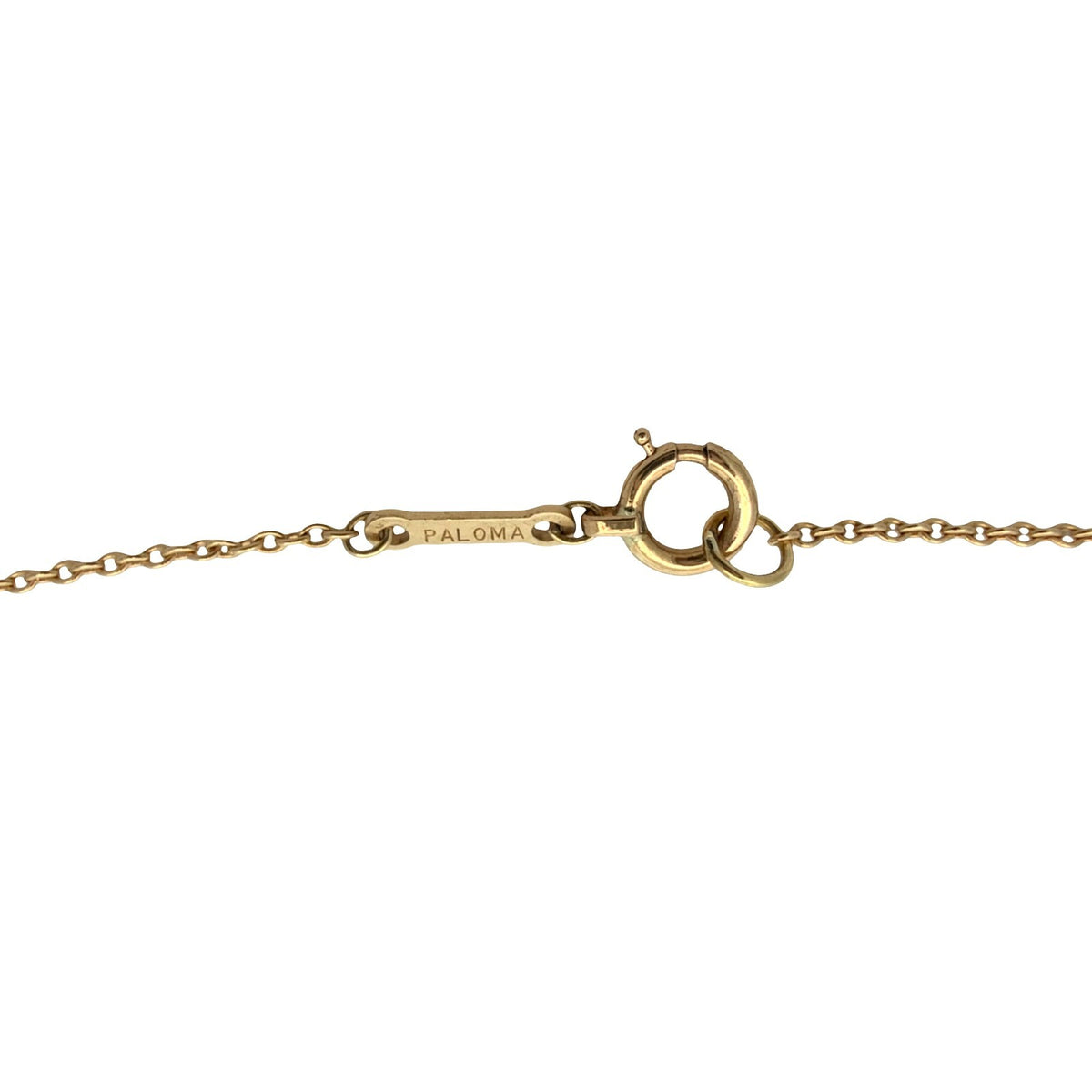 Vintage Tiffany & Co. 18k Yellow Gold Paloma Picasso Loving Heart Necklace5