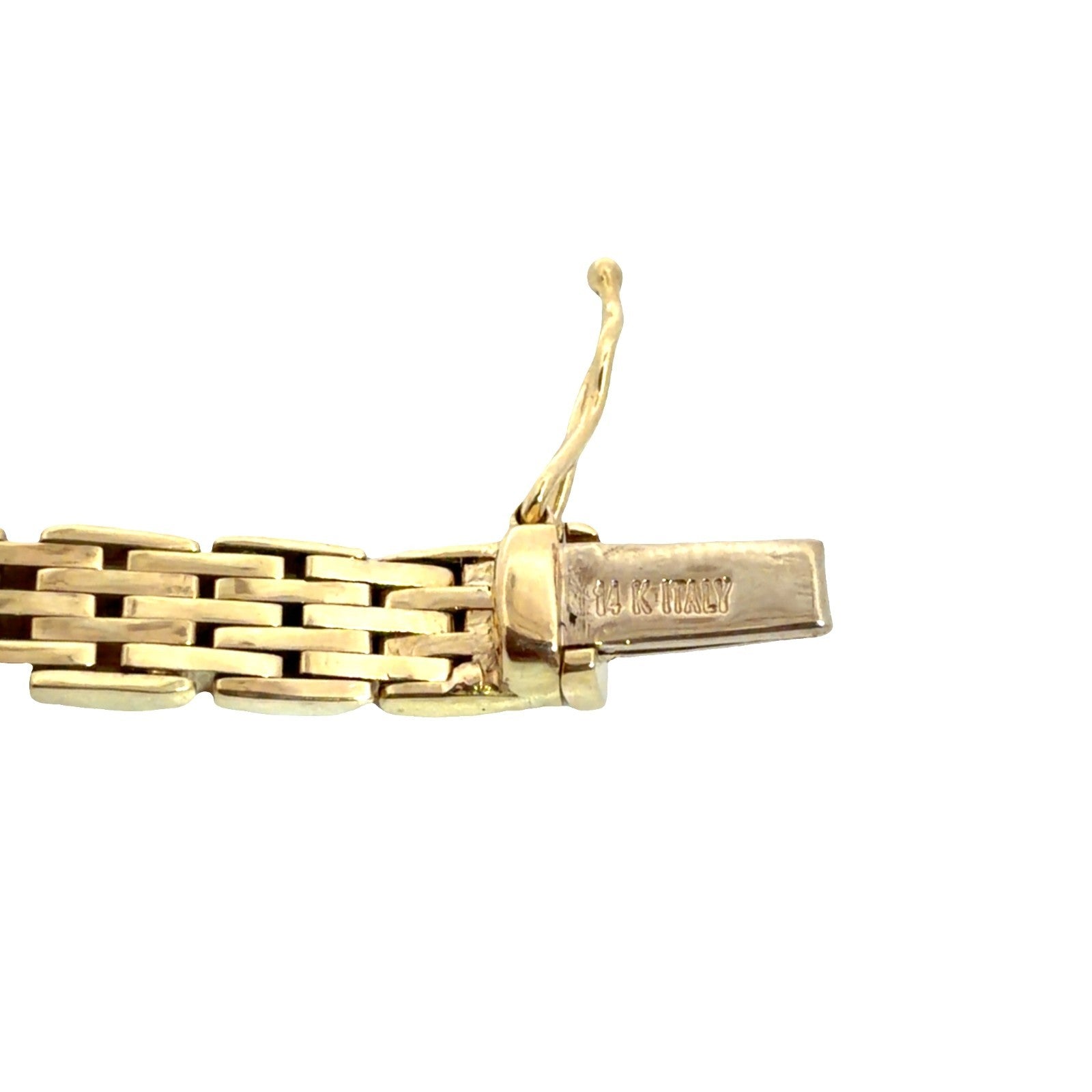 14k Yellow Gold 2.34ctw Ruby and 0.45ctw Diamond Panther Link Bracelet6