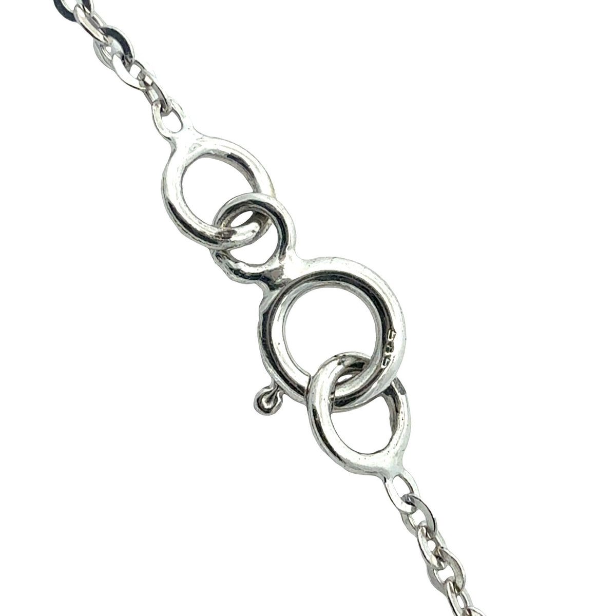 14k White Gold Multi Color 0.83cttw Diamond Fringe Pendant Necklace 6