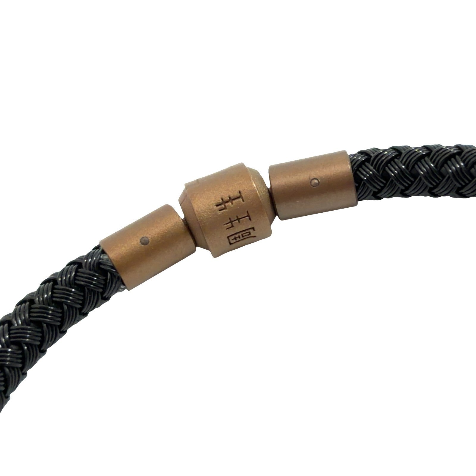 Chow Sang Sang 24k Yellow Gold Stamped Noir Bold Bracelet4