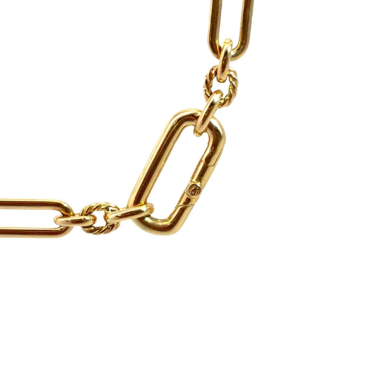 David Yurman 18k Yellow Gold Lexington Chain Necklace 17.5"3