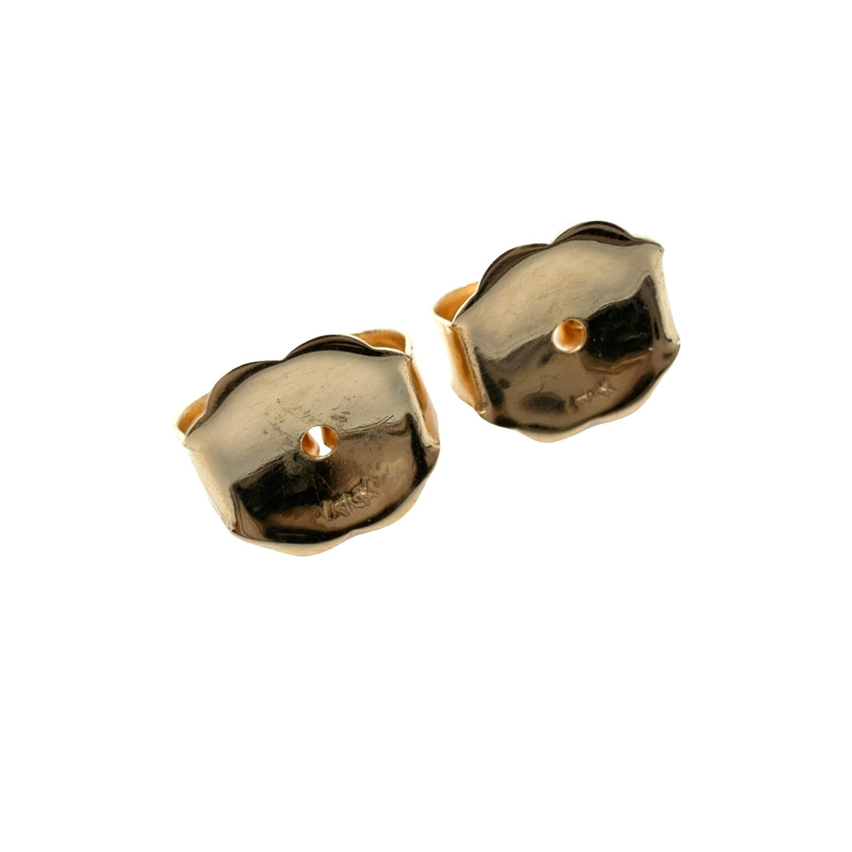 14k Yellow Gold Pear-Cut 1.20cttw Sapphire & 0.39cttw Diamond Halo Earrings6