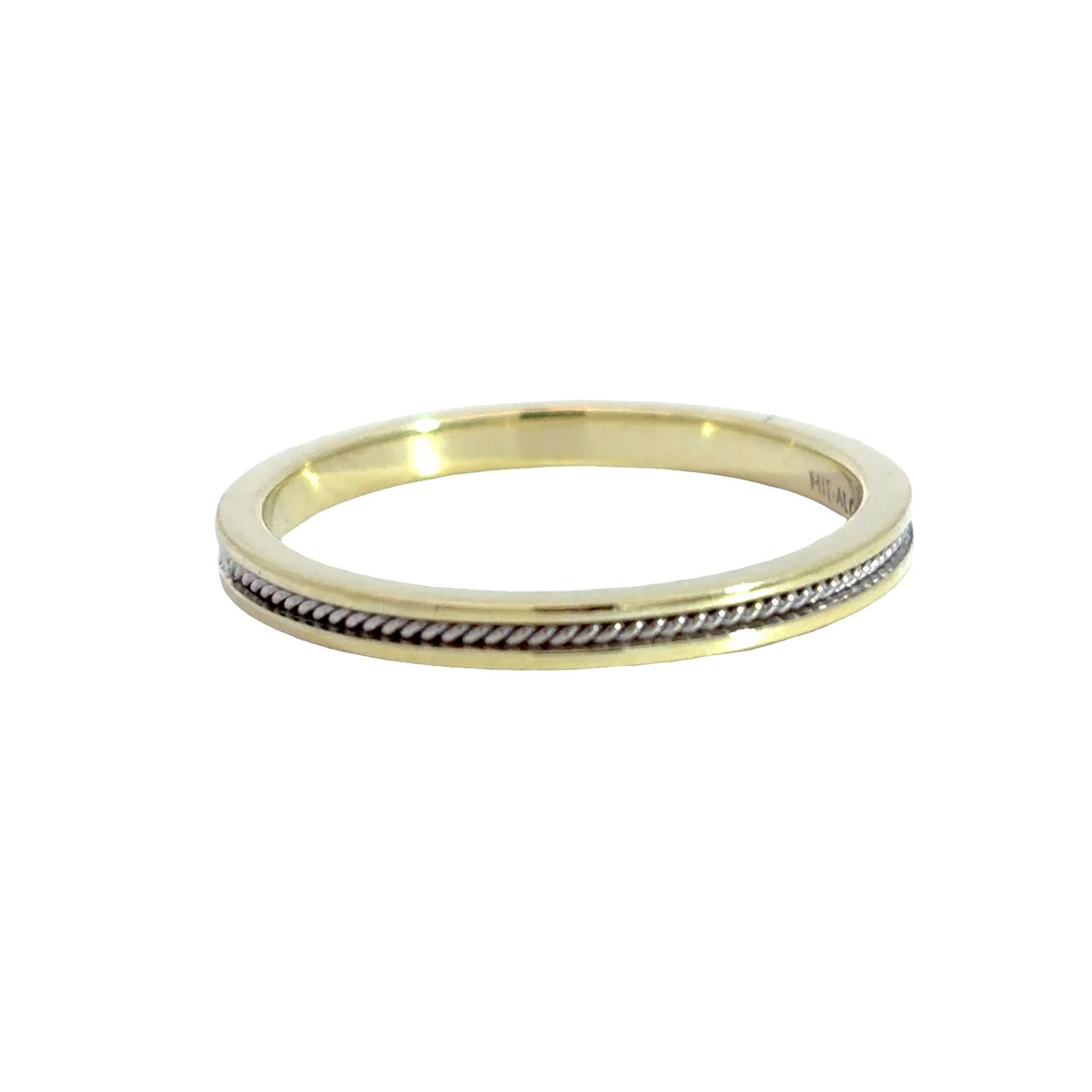 18K Yellow Gold Band Ring1