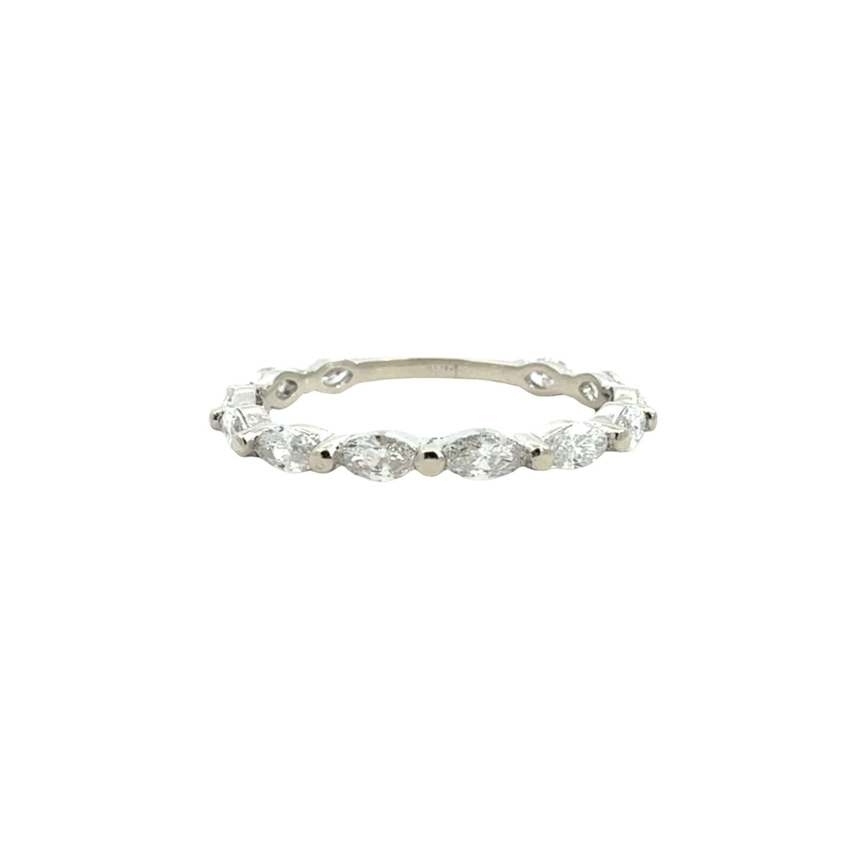 14k White Gold 2.04cttw Oval Halo Diamond Engagement Ring and Band Bridal Set 8