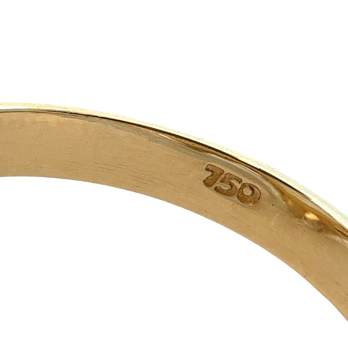 18k Yellow Gold and Large 43.62ctw Yellow Toned Quartz Cocktail Ring Size 6.255