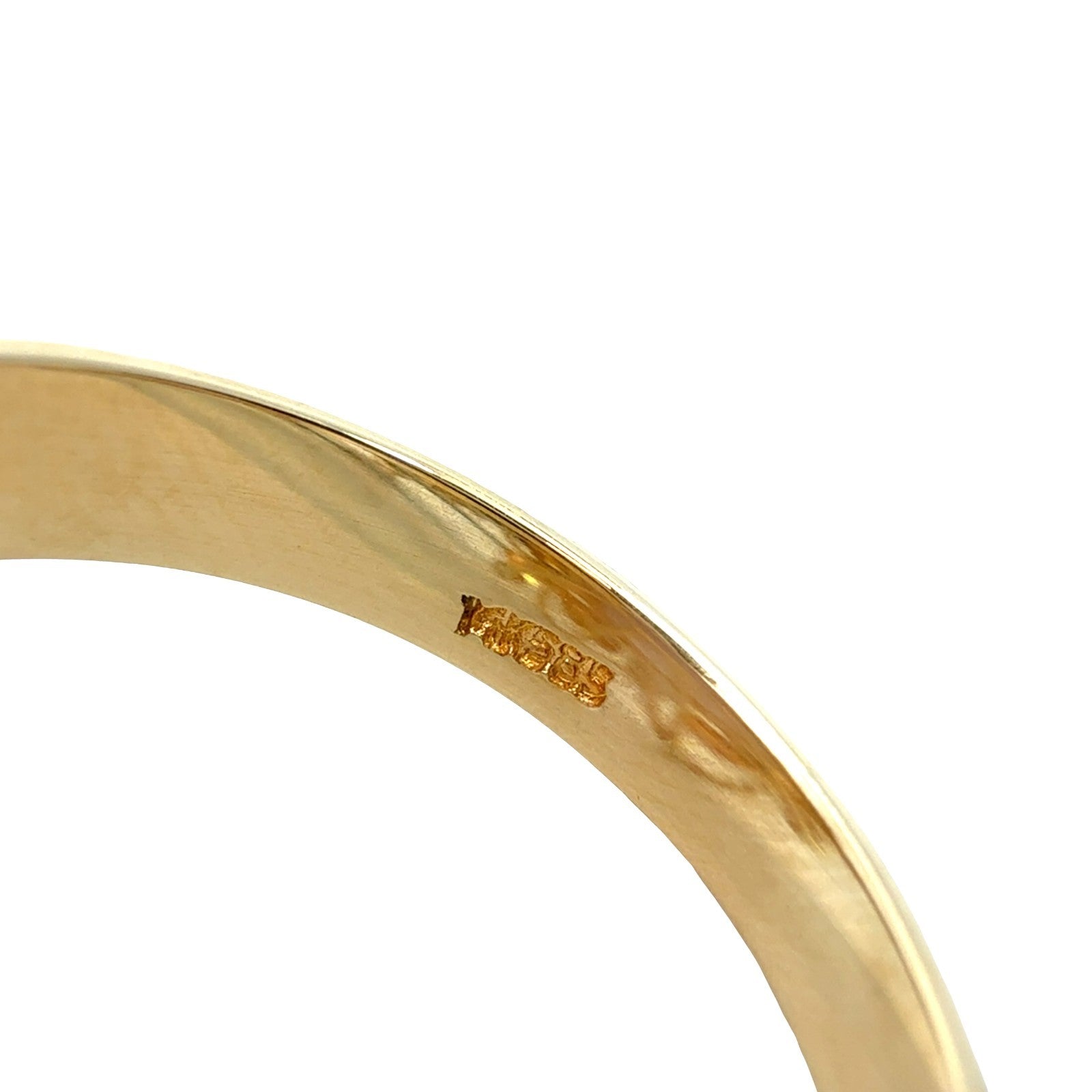 Vintage 14k Yellow Gold 5.82tcw Lavender Jade and 0.12cttw Diamond Cocktail Ring6