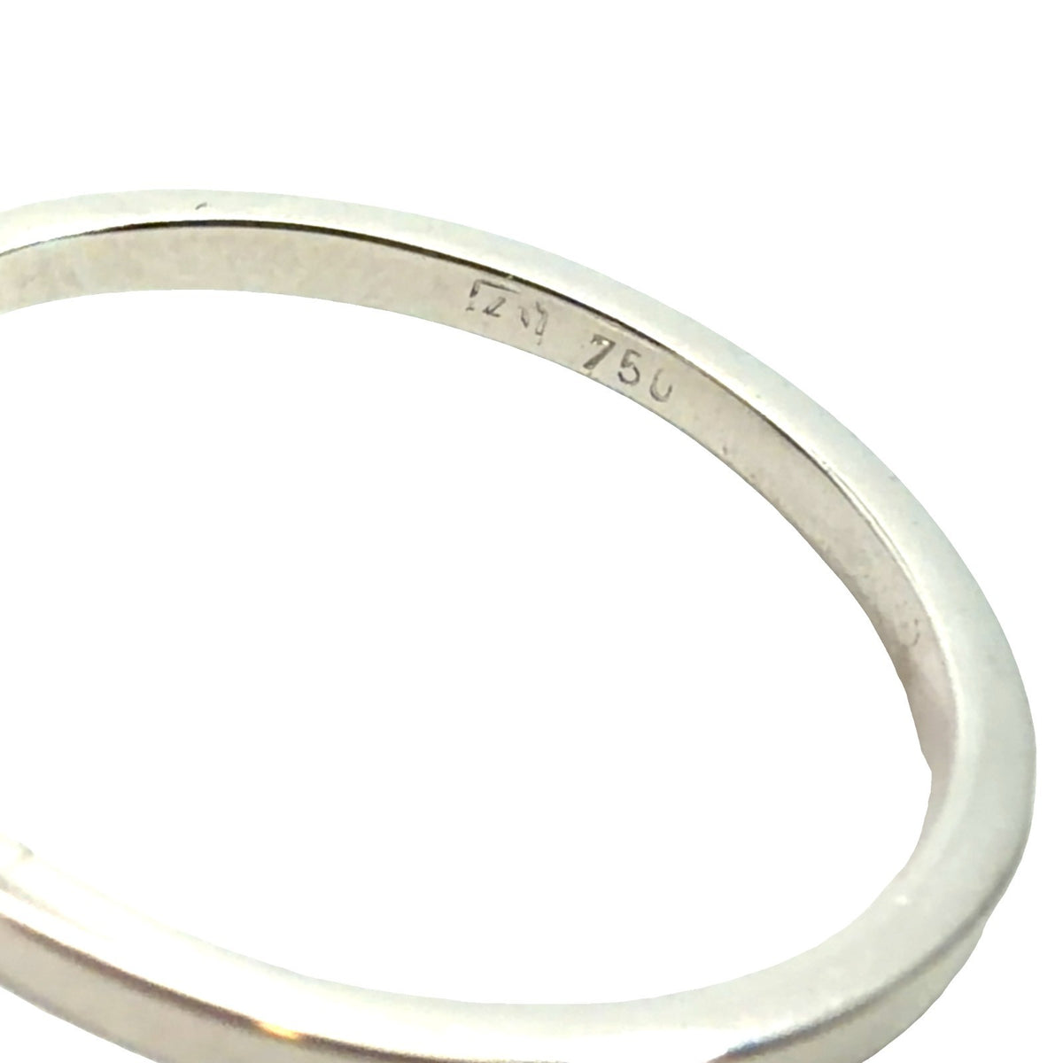 18k White Gold Salt & Pepper 0.82ctw(0.56ct) Pear Diamond Engagement Ring & Band6