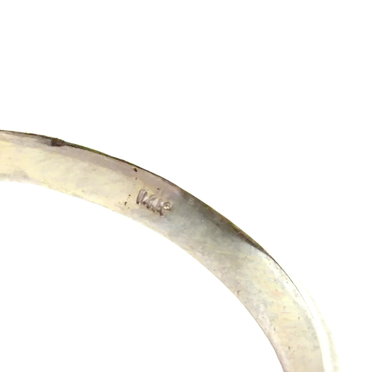 Vintage Art Deco 14k White Gold 0.54cttw Diamond Elongated Pave Cocktail Ring4