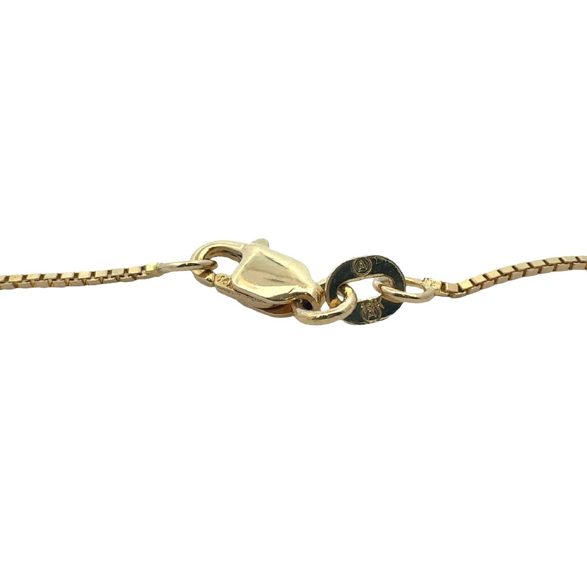 14k Yellow Gold and 0.74ctw Diamond Pendant Necklace 18"5