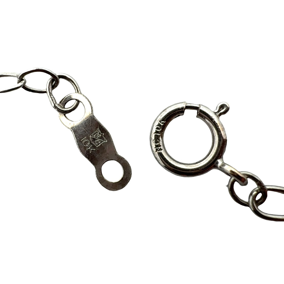 10k White Gold 0.24ctw Diamond Pendant Necklace6