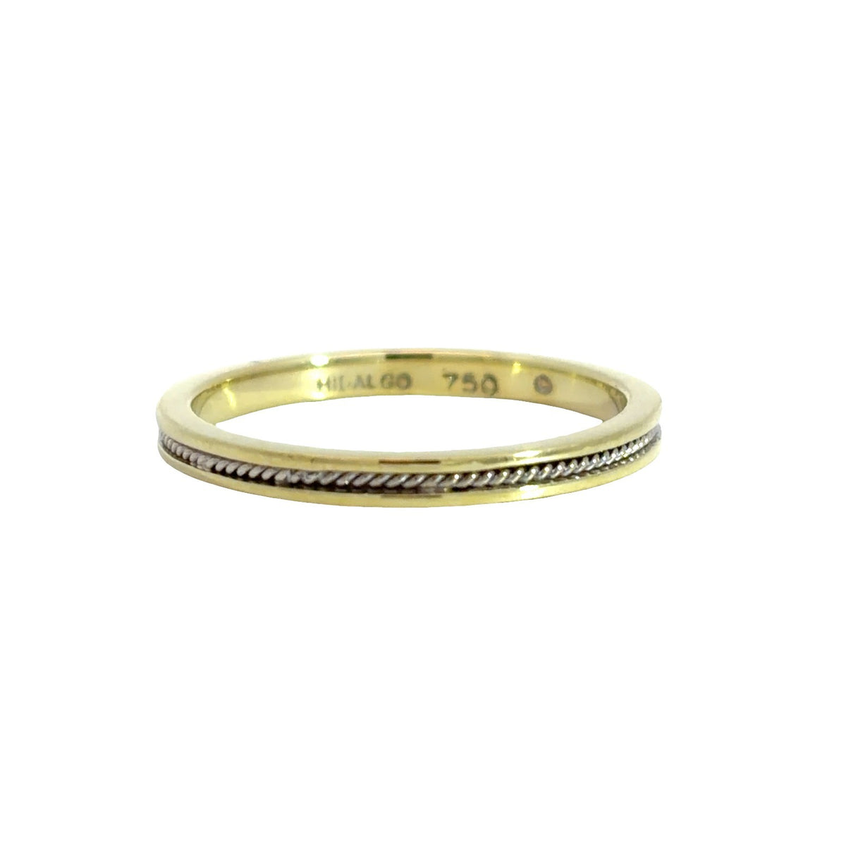 18K Yellow Gold Band Ring4