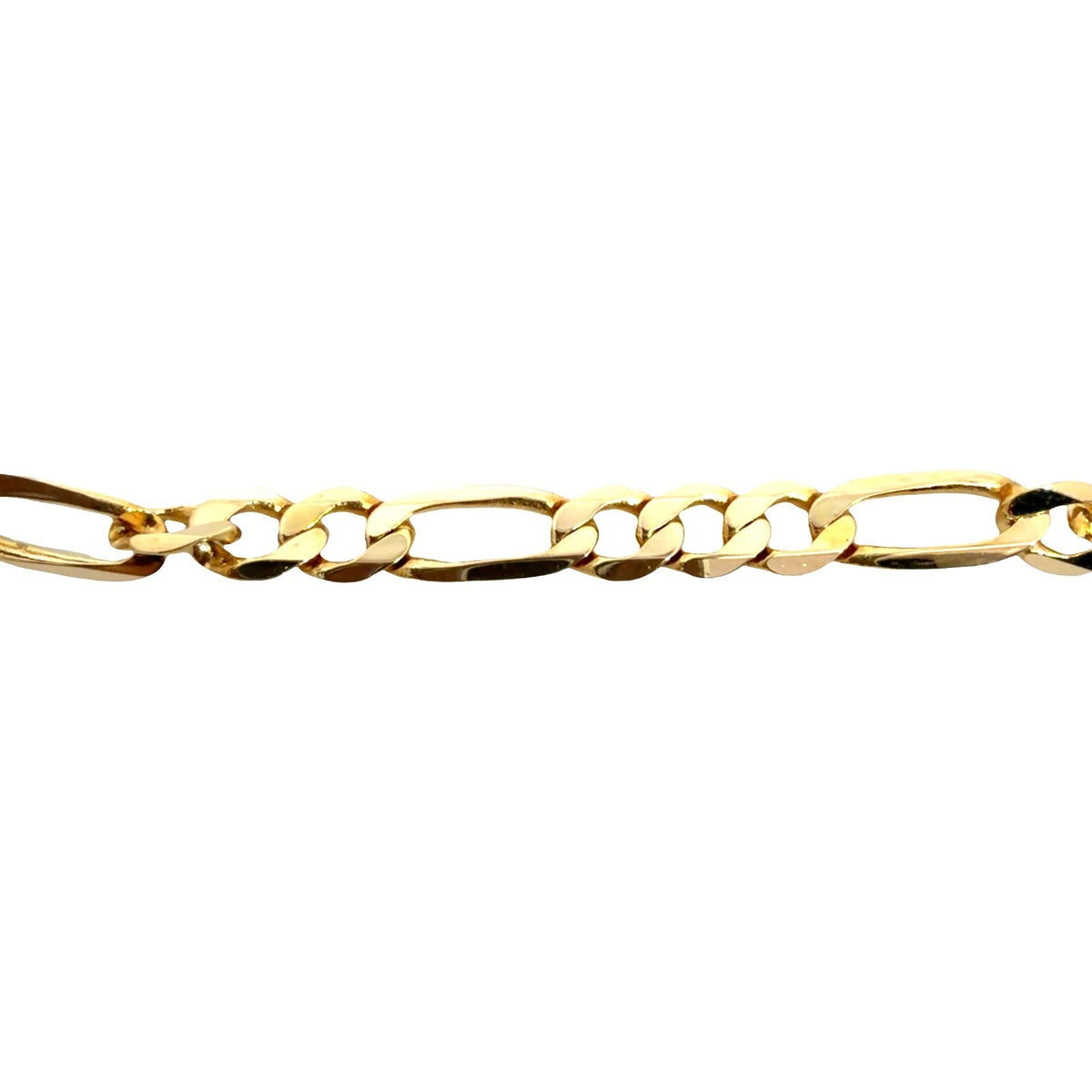 14k Yellow Gold Figaro Link Chain 20"2