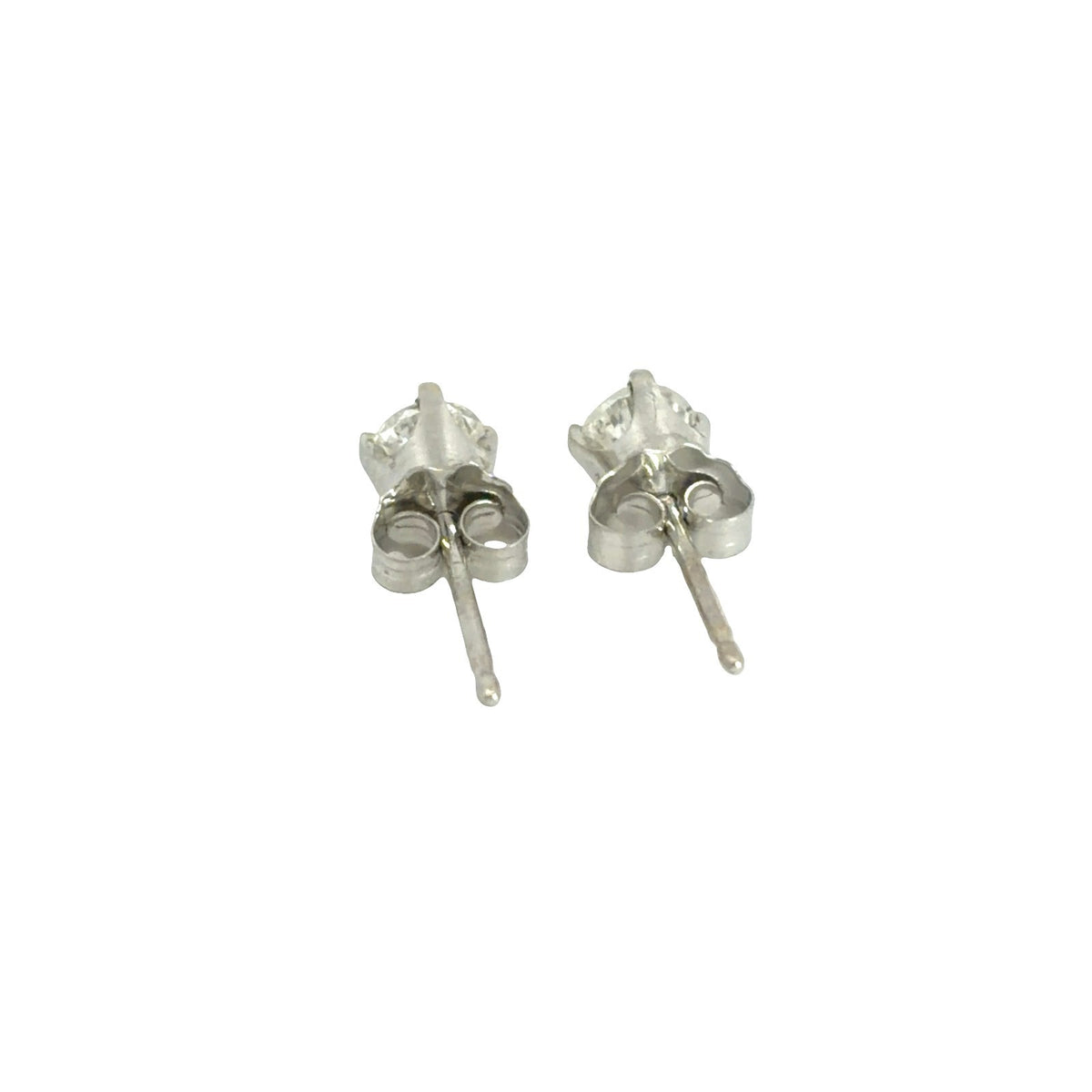 14k White Gold 0.40cttw Diamond Stud Earrings3
