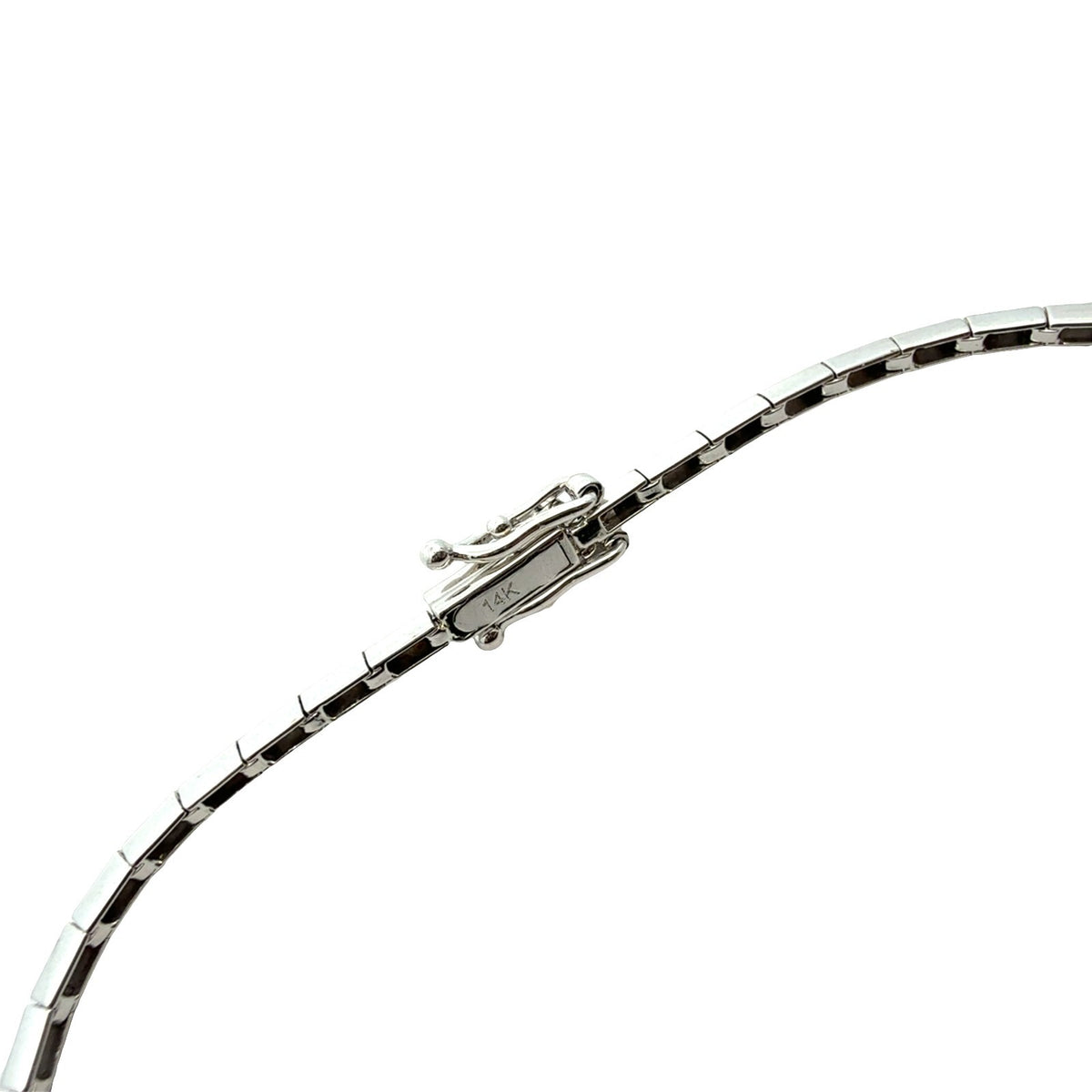 14k White Gold and 0.29cttw Diamond Bracelet6
