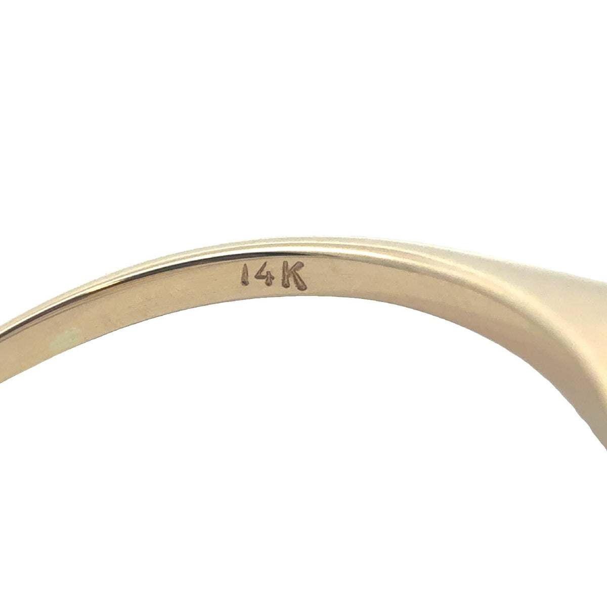 14k Yellow Gold and 0.94ctw Pear Diamond Engagement Ring Size 6.57