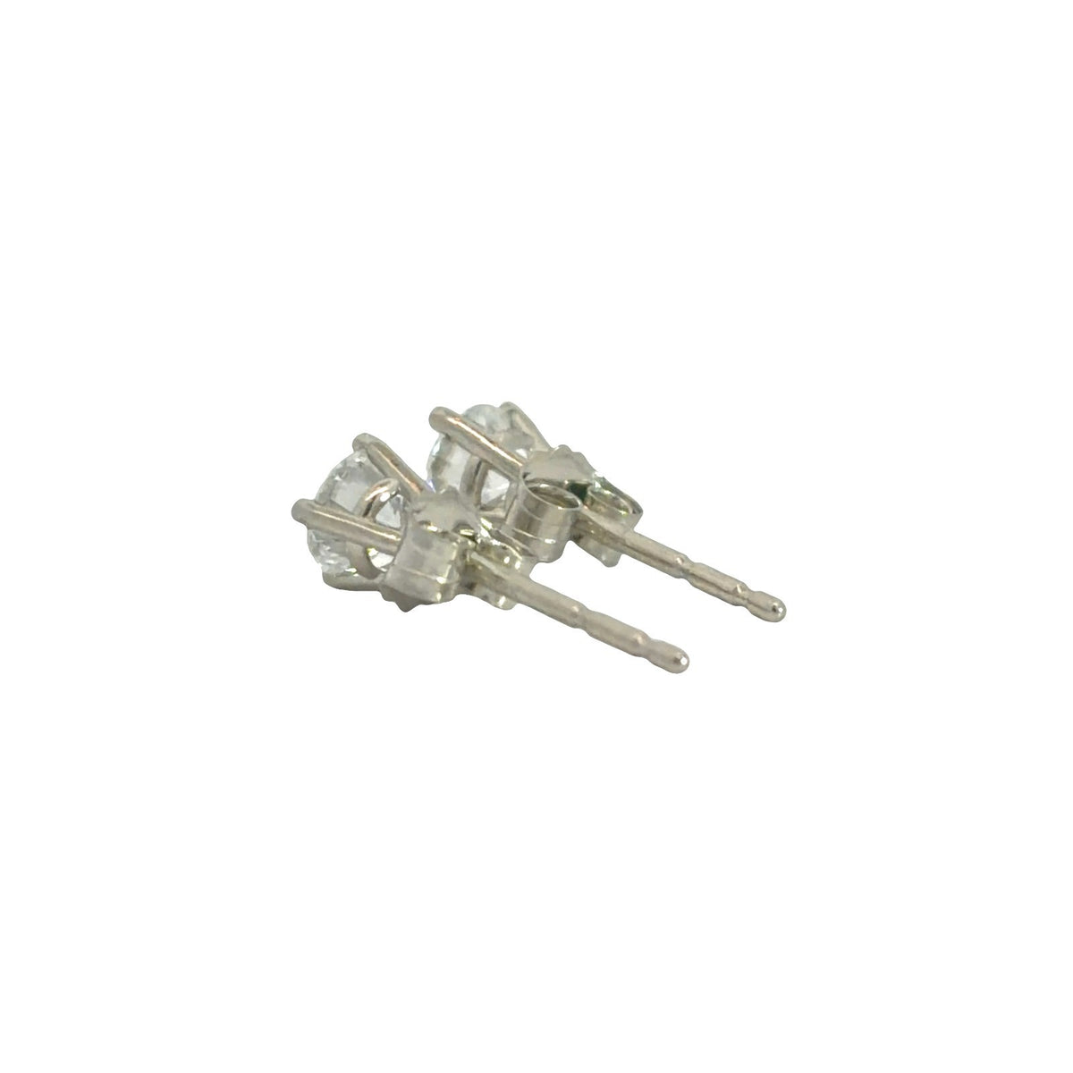 14K White Gold 0.36cttw Lab Created Diamond Stud Earrings4