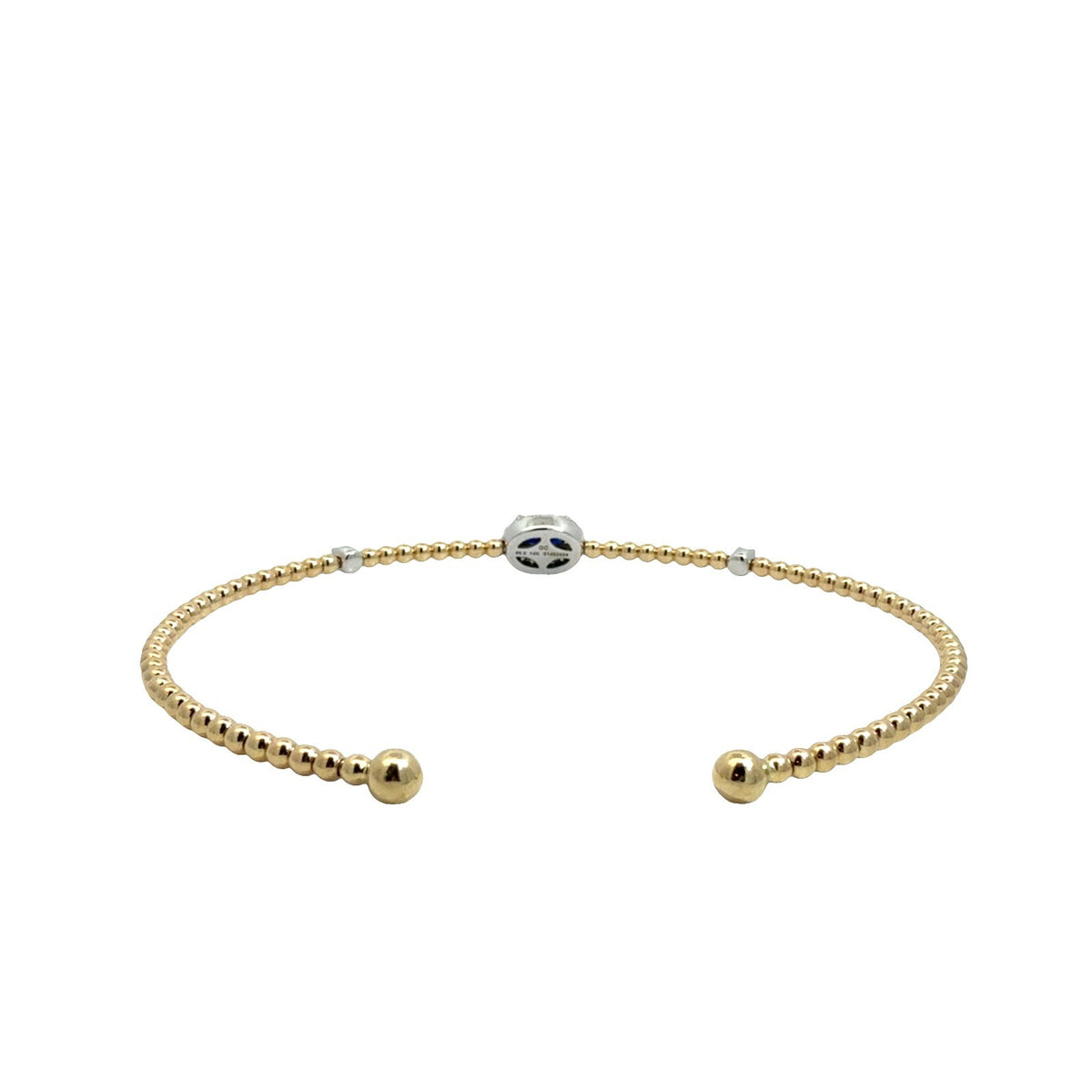Gabriel & Co. Bujukan 14k Yellow Gold 0.48tcw Sapphire 0.18cttw Diamond Bracelet4
