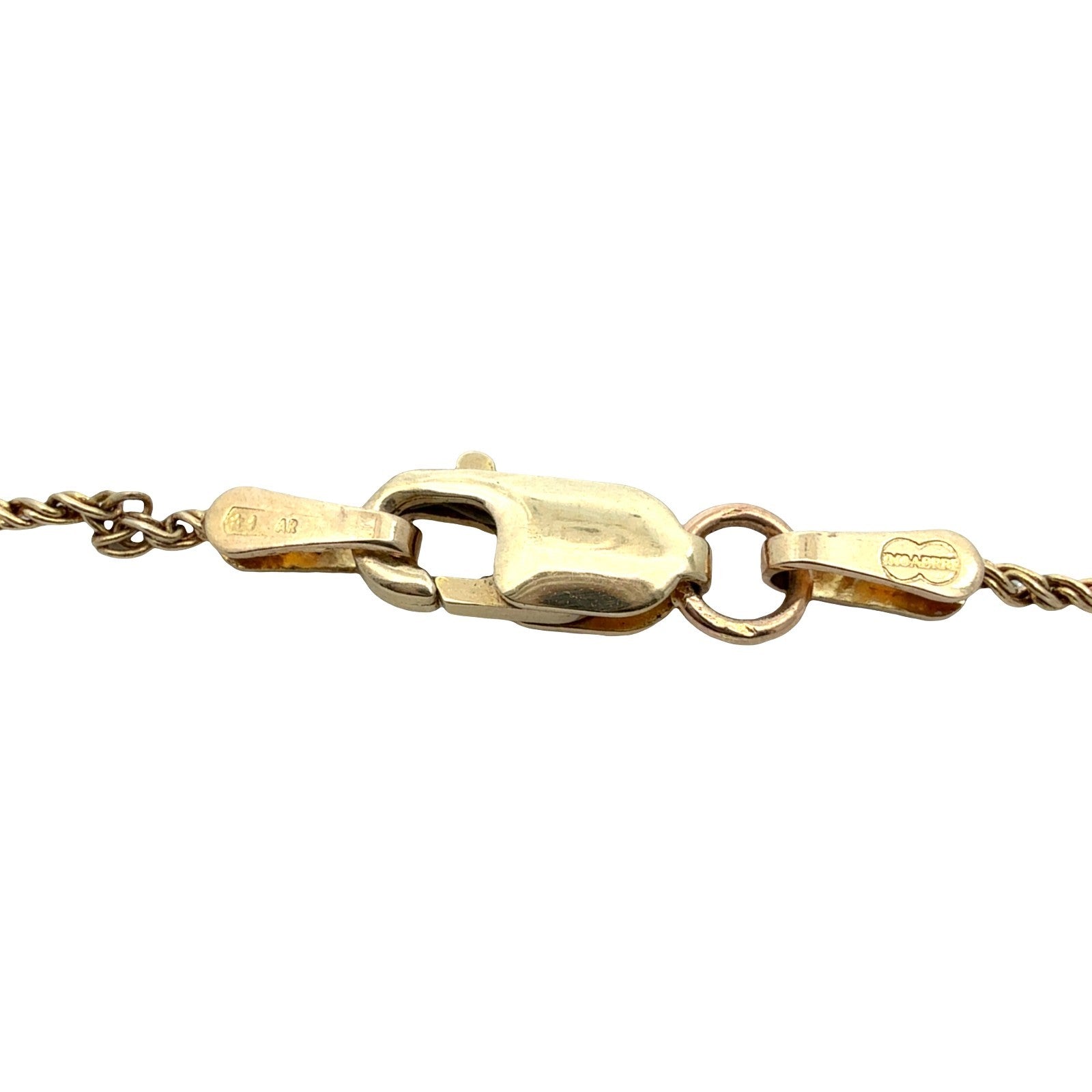 Vintage 14k Yellow Gold and 0.28cttw Diamond Filigree Pendant Necklace 20"6