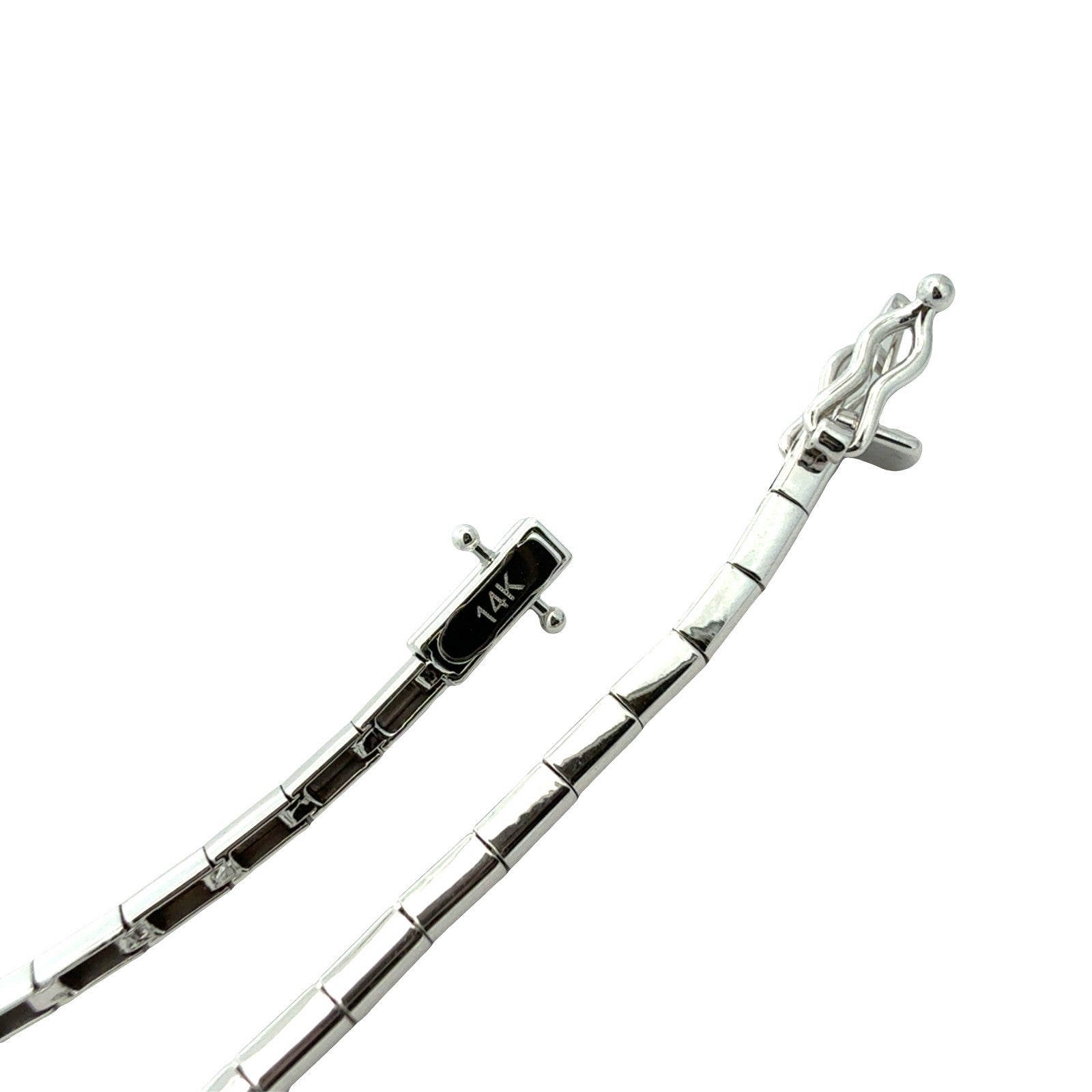 14k White Gold Half 0.21cttw Diamond Tennis Bracelet5