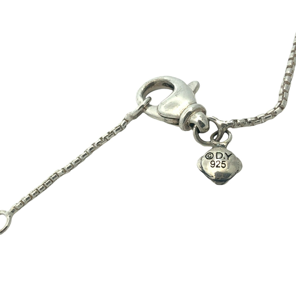 David Yurman Sterling Silver 2.00tcw Amethyst and 0.06cttw Diamond Necklace7