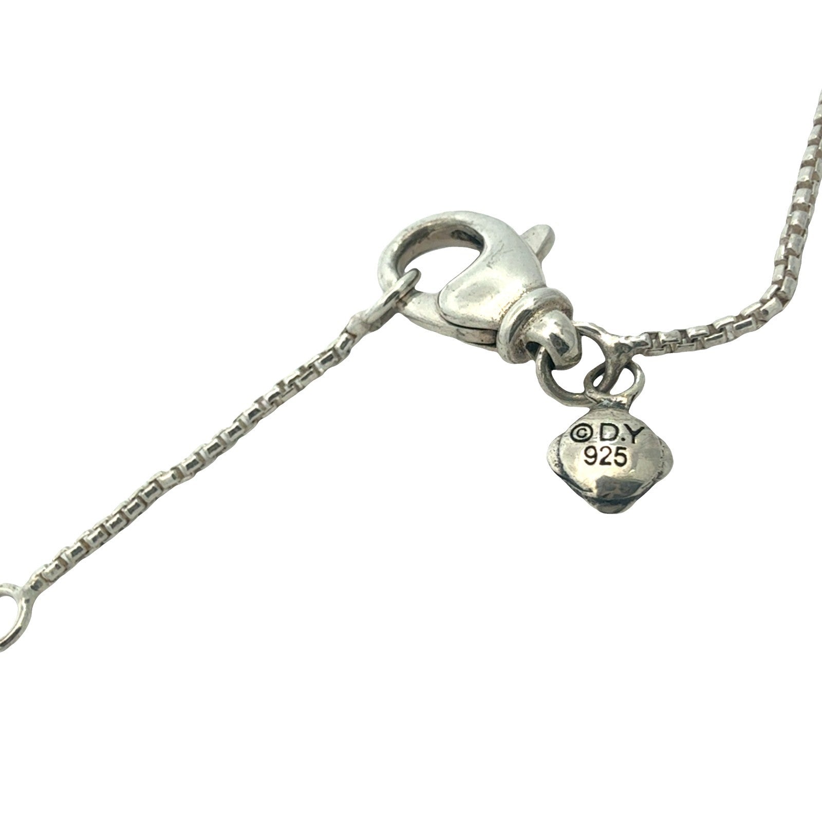 David Yurman Sterling Silver 2.00tcw Amethyst and 0.06cttw Diamond Necklace7