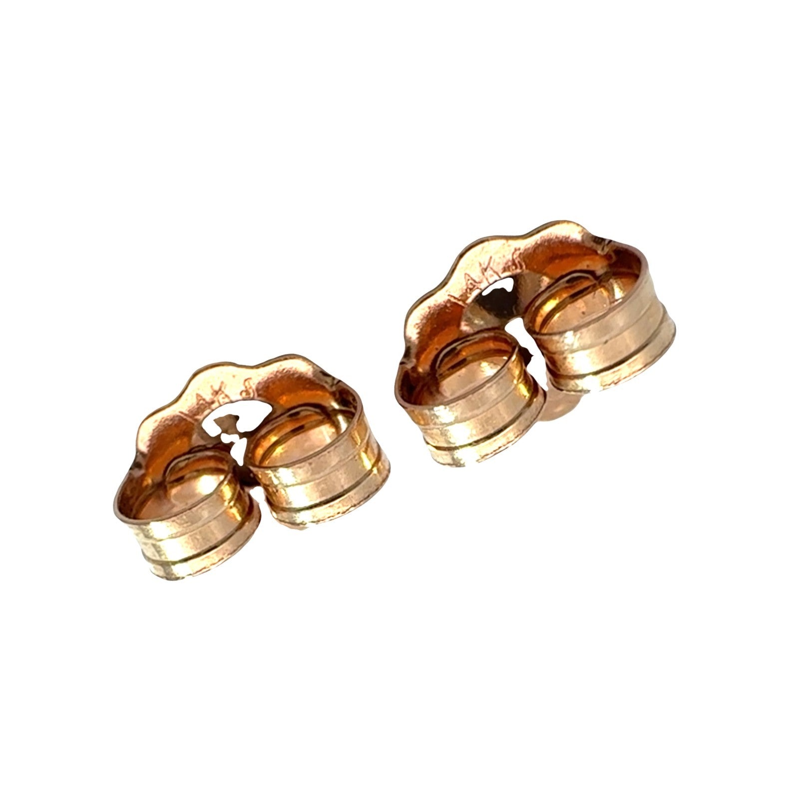 LeVian 14k Rose Gold 1.14cttw Garnet & 0.06cttw Diamond Earrings5