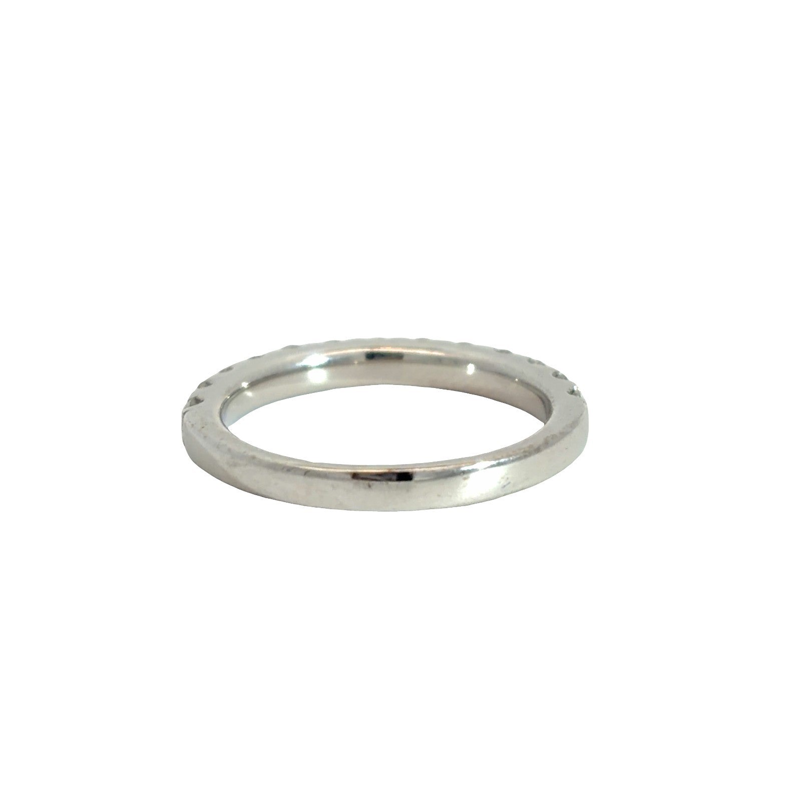18K White Gold 13 Diamond 0.78cttw Wedding Band Ring3