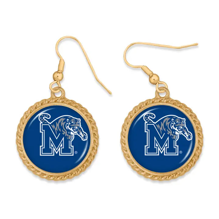 Memphis Tigers Sydney Earrings