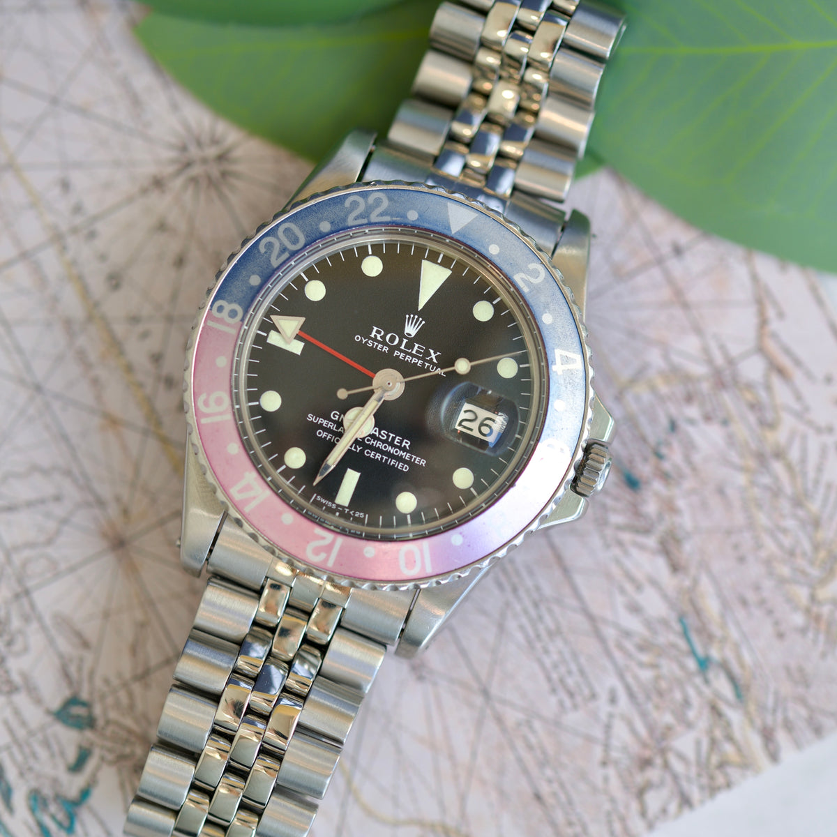Rolex GMT-Master "Fuchsia"Pepsi Circa 1967