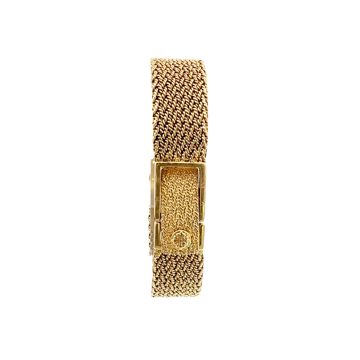 Patek Philippe 18k Yellow Gold and Diamond Bracelet Watch Circa 1985