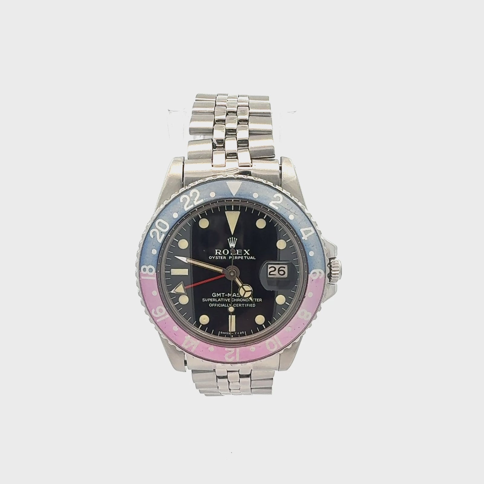 Rolex GMT-Master "Fuchsia"Pepsi Circa 1967